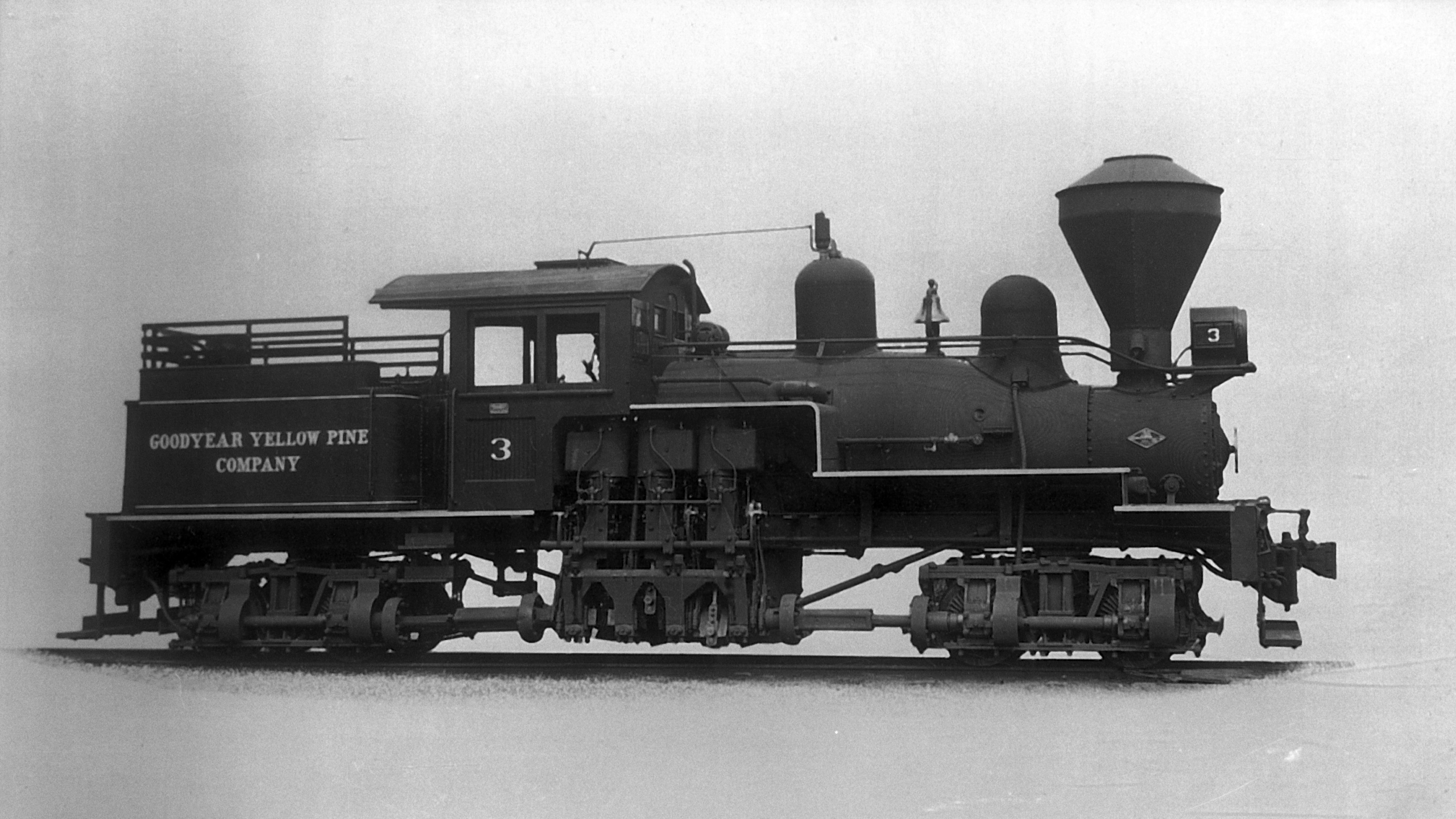 Goodyer Yellow Pine Locomotive 1917 1937